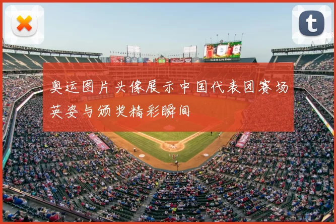 奥运图片头像展示中国代表团赛场英姿与颁奖精彩瞬间